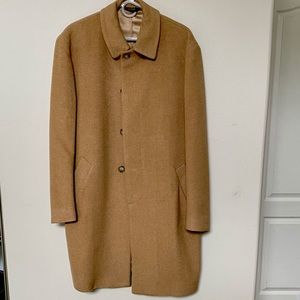 Jos. A. Bank Camelhair Top Coat - 40 R